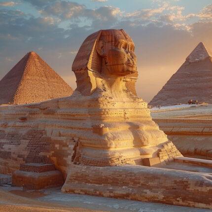Пирамидите в Гиза и Сфинкса, Египет